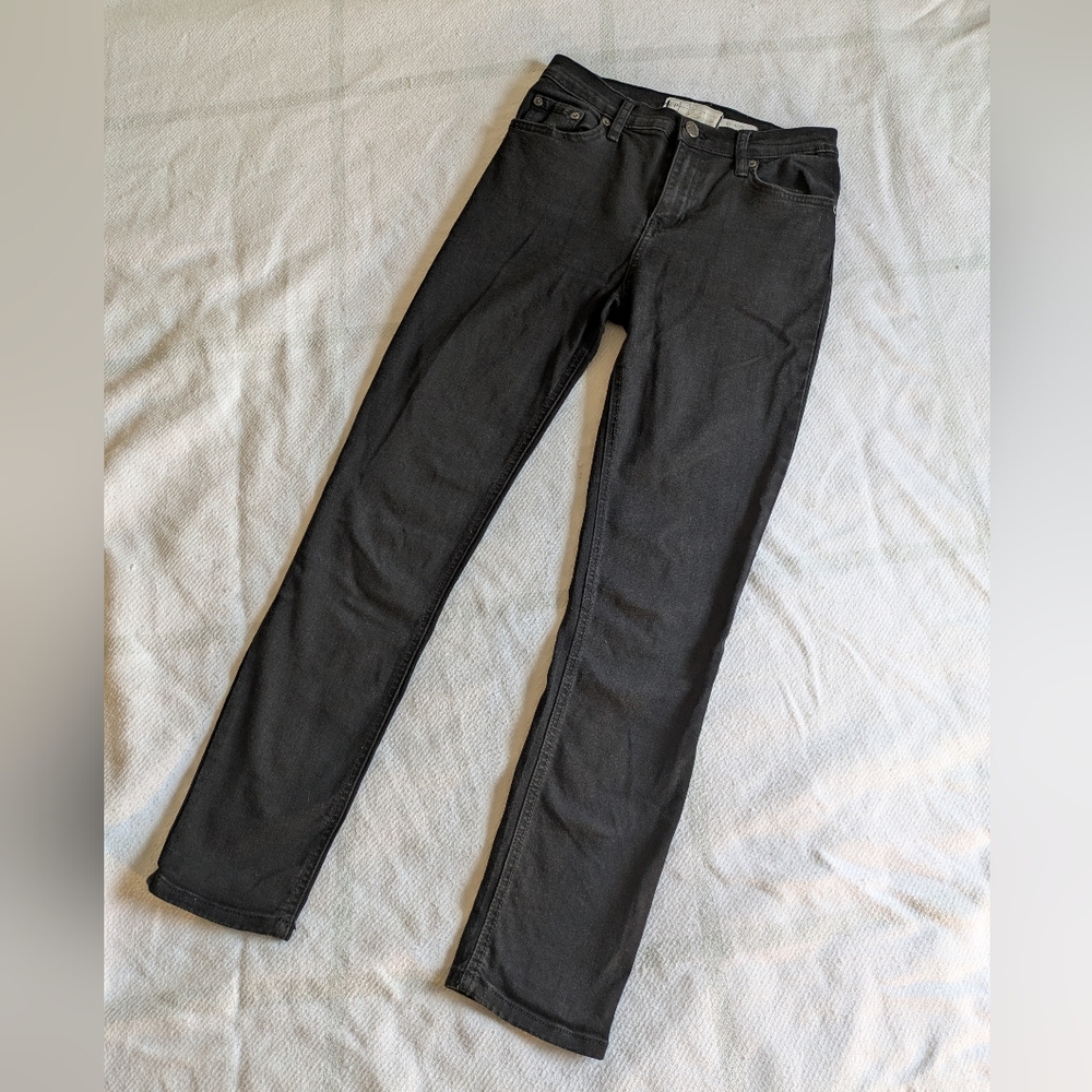 FP Black Hi-Rise Skinny Jeans Sz 25
